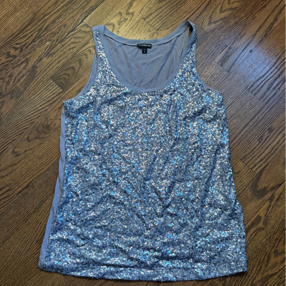 Express sequence silver tank - Medium